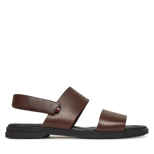 Sandały Tommy Hilfiger Premium Hilfiger Strappy Lh Sand FM0FM05356 Brązowy Tommy Hilfiger 40 eobuwie.pl