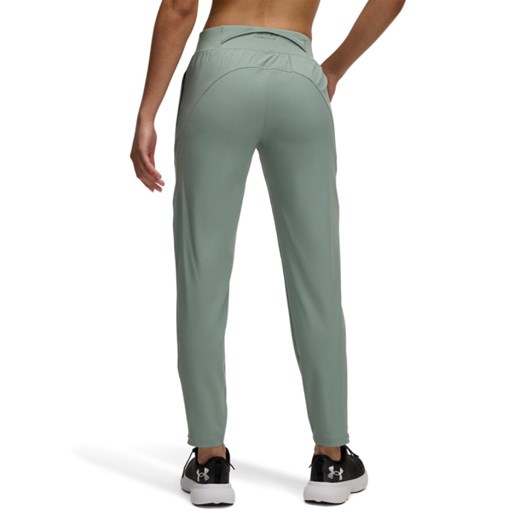 Damskie spodnie do biegania Under Armour UA OutRun the Storm Pants - zielone Under Armour XS Sportstylestory.com
