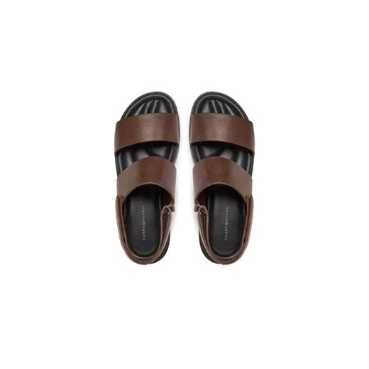 Tommy Hilfiger Sandały Premium Hilfiger Strappy Lh Sand FM0FM05356 Brązowy Tommy Hilfiger 41 MODIVO