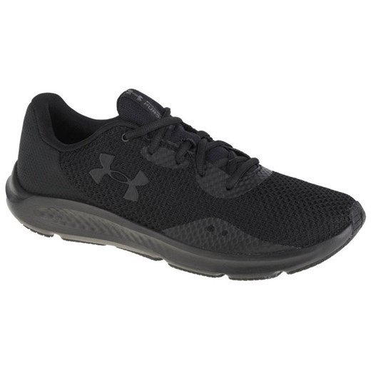 Buty do biegania Under Armour Charged Pursuit 3 3024878-002 czarne ze sklepu ButyModne.pl w kategorii Buty sportowe męskie - zdjęcie 179005273