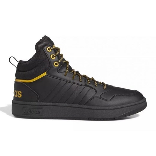 Buty adidas Hoops 3.0 Mid Basketball Wtr M IG7928 czarne ze sklepu ButyModne.pl w kategorii Buty sportowe męskie - zdjęcie 179005372