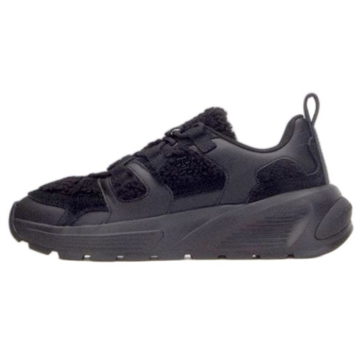 Buty Tommy Hilfiger Fur Fashion Runner W FW0FW07307BDS czarne ze sklepu ButyModne.pl w kategorii Buty sportowe damskie - zdjęcie 179005373