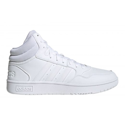 Buty adidas Hoops 3.0 Mid M ID9838 białe ze sklepu ButyModne.pl w kategorii Trampki męskie - zdjęcie 179005383