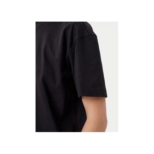 Calvin Klein Jeans T-Shirt Placed Institutional J20J225539 Czarny Relaxed Fit S MODIVO