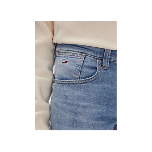 Tommy Jeans Szorty jeansowe Ronnie DM0DM20962 Niebieski Slim Fit Tommy Jeans 33 MODIVO
