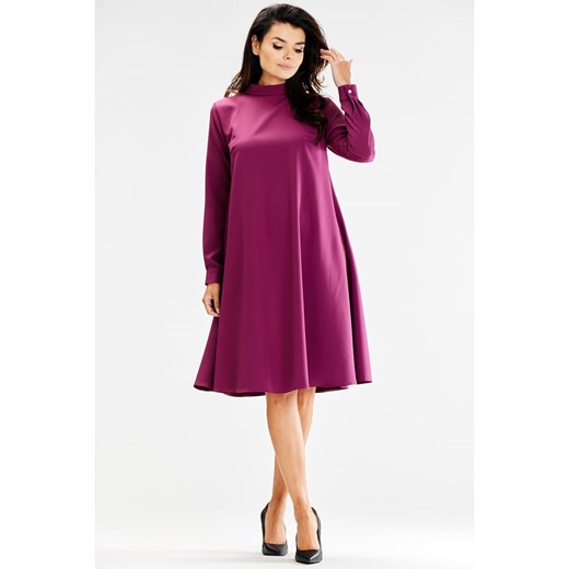 Awama Sukienka w kolorze fioletowym M wyprzedaż Limango Polska