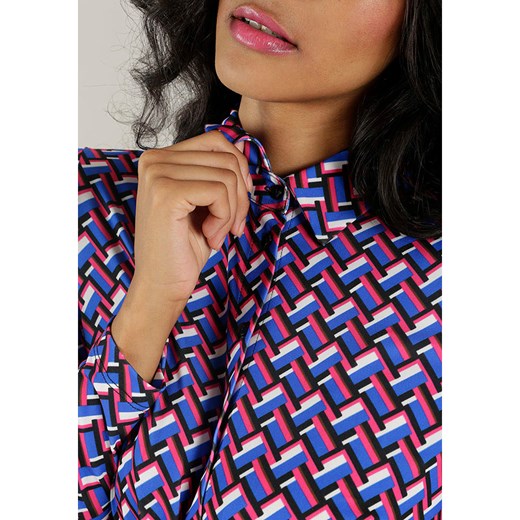 Aniston Sukienka w kolorze niebiesko-czerwonym Aniston 40 wyprzedaż Limango Polska