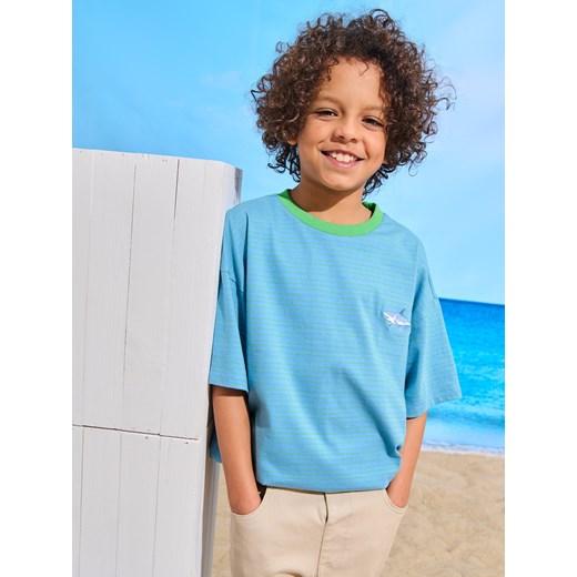 Sinsay - Koszulka - niebieski Sinsay 140 Sinsay