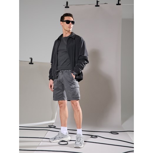 Sinsay - Szorty cargo - szary Sinsay 32 Sinsay