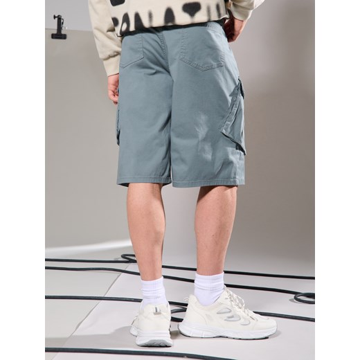 Sinsay - Szorty - niebieski Sinsay 28 Sinsay