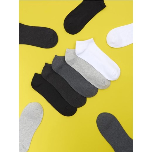 Sinsay - Skarpetki 5 pack - szary ze sklepu Sinsay w kategorii Skarpetki męskie - zdjęcie 179010611
