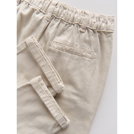 Reserved - Bawełniane spodnie - beżowy Reserved 146 (10 lat) Reserved