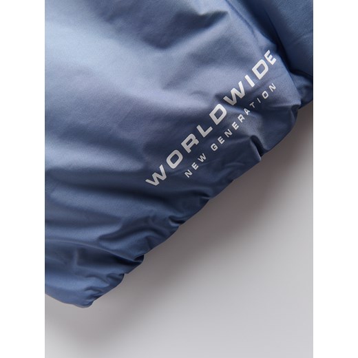 Reserved - Kamizelka z kapturem - jasnoniebieski Reserved 98 (2-3 lata) Reserved