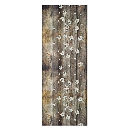 Atticgo Chodnik &quot;Sprinty&quot; w kolorze brązowo-białym Atticgo 52x200 cm wyprzedaż Limango Polska