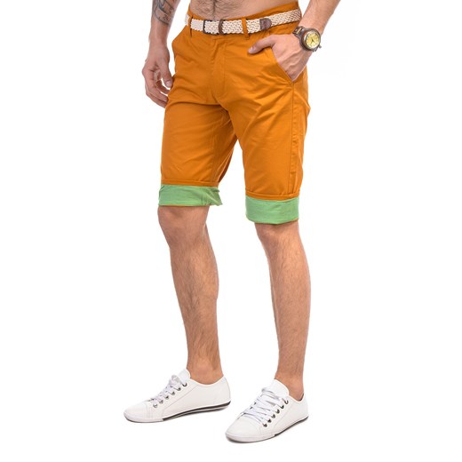 Spodnie P129 - POMARAŃCZOWE ombre pomaranczowy 