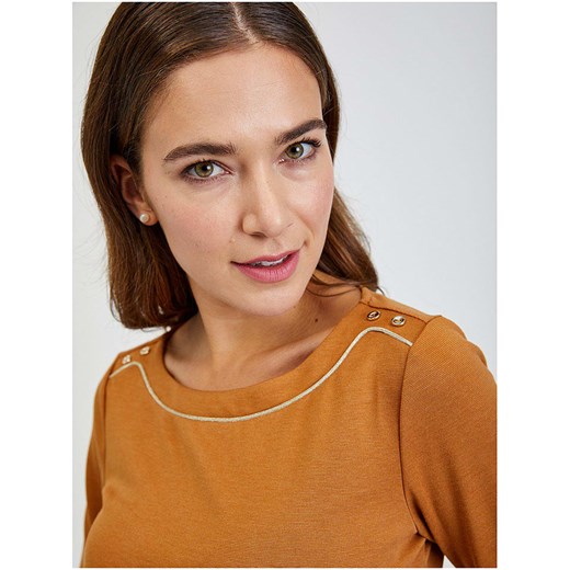 Bluzka damska ORSAY z długimi rękawami z okrągłym dekoltem 