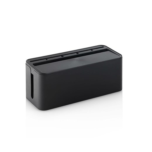 TFT Home Organizer &quot;Cergy&quot; w kolorze czarnym na kable - 31,7 x 13 x 13,5 cm ze sklepu Limango Polska w kategorii Akcesoria i przechowywanie - zdjęcie 179016392