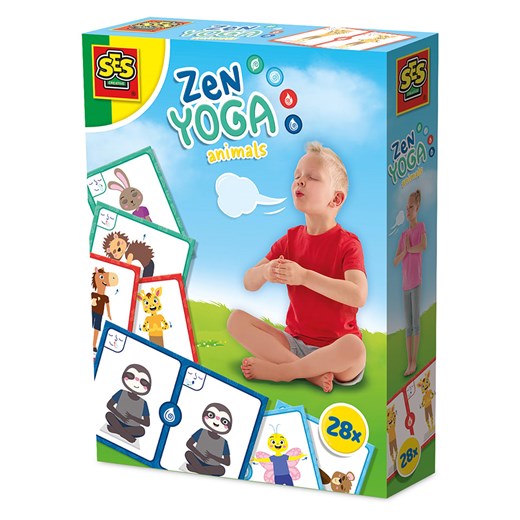 SES Gra aktywizująca &quot;Zen yoga animals&quot; - 3+ ze sklepu Limango Polska w kategorii Zabawki - zdjęcie 179017032
