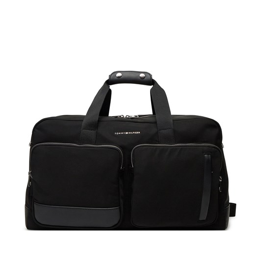 Torba Tommy Hilfiger Th Business Nylon Duffle AM0AM13382 Czarny Tommy Hilfiger one size eobuwie.pl