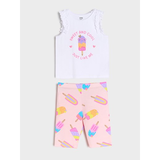 Sinsay - Komplet dzianinowy - wielobarwny Sinsay 122 Sinsay