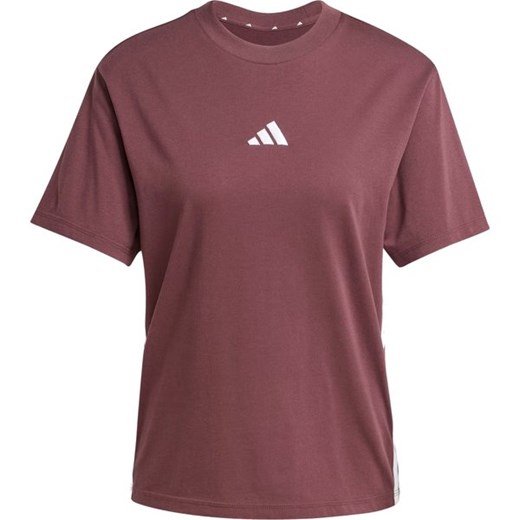 Koszulka damska Essentials 3 Stripes Logo Adidas ze sklepu SPORT-SHOP.pl w kategorii Bluzki damskie - zdjęcie 179024153