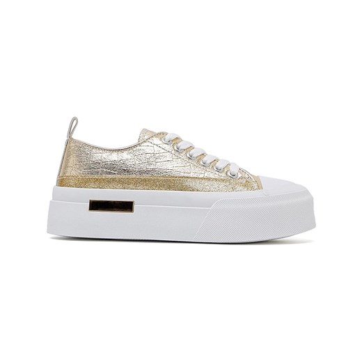 Sixth Sens Sneakersy w kolorze biało-złotym Sixth Sens 39 okazyjna cena Limango Polska