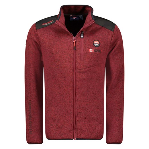 Canadian Peak Kurtka polarowa w kolorze czerwonym ze sklepu Limango Polska w kategorii Bluzy męskie - zdjęcie 179026232