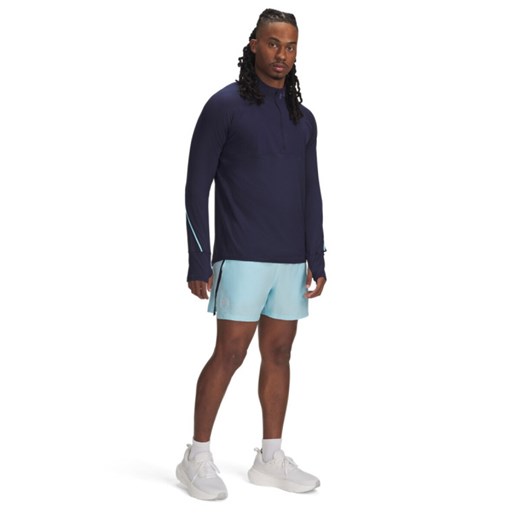 Męskie spodenki do biegania Under Armour UA Launch 5\'\' Short - niebieskie ze sklepu Sportstylestory.com w kategorii Spodenki męskie - zdjęcie 179028200