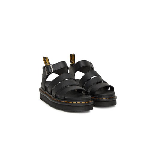 Sandały damskie Dr. Martens z klamrą na platformie