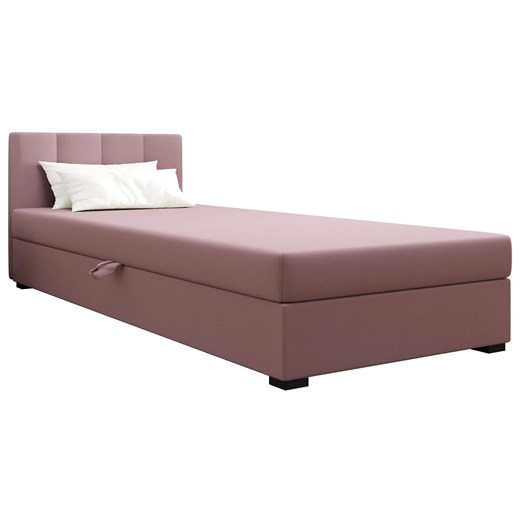 Różowy Tapczan Z Zagłówkiem 90X195 Cm W8-D40 ze sklepu Edinos.pl w kategorii Łóżka i materace - zdjęcie 179031740