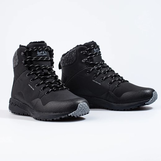 Wysokie buty trekkingowe męskie Dk ocieplane czarne ze sklepu ButyModne.pl w kategorii Buty trekkingowe męskie - zdjęcie 179033810