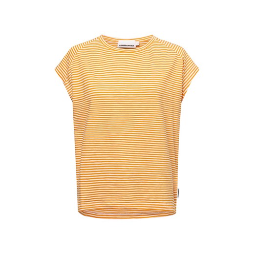 ARMEDANGELS Koszulka damska - Oneliaa Lovely Stripes Kobiety Bawełna pomarańczowy w paski ze sklepu vangraaf w kategorii Bluzki damskie - zdjęcie 179034780