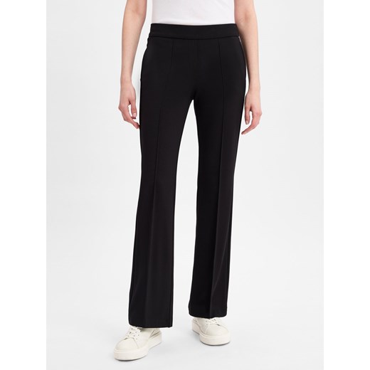 Cambio Damskie spodnie materiałowe - Francoise Kobiety Sztuczne włókno czarny Cambio 42 vangraaf