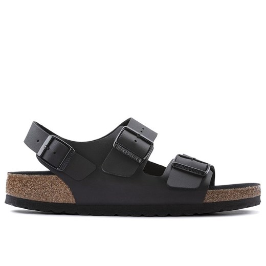 Sandały Birkenstock Milano BS 1024997 - czarne ze sklepu streetstyle24.pl w kategorii Sandały męskie - zdjęcie 179035020