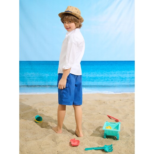 Sinsay - Szorty cargo - niebieski Sinsay 134 Sinsay