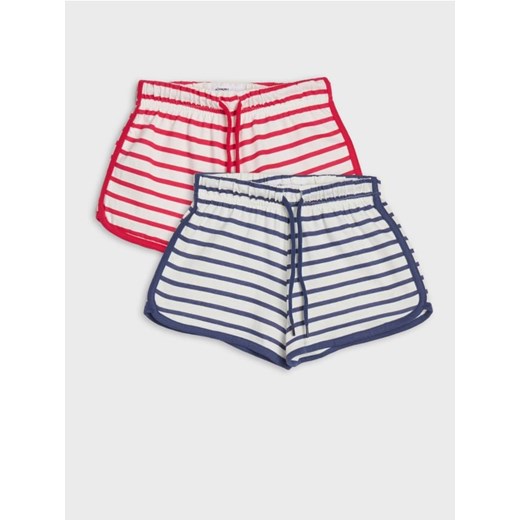 Sinsay - Szorty 2 pack - wielobarwny - id: 612DU-MLC - marki Sinsay - 179036184 Sinsay - Szorty 2 pack - wielobarwny ze sklepu Sinsay w kategorii Spodenki dziewczęce - zdjęcie 179036184