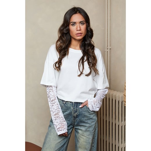 Joséfine Koszulka &quot;Betsina&quot; w kolorze białym ze sklepu Limango Polska w kategorii Bluzki damskie - zdjęcie 179037710