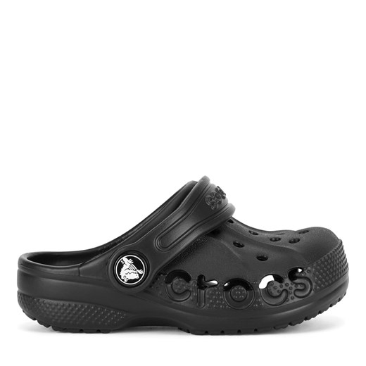 Klapki Crocs BAYA CLOG T 207012-001 Czarny ze sklepu eobuwie.pl w kategorii Klapki dziecięce - zdjęcie 179037972