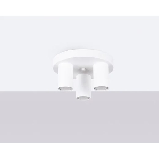 Biały 3 punktowy plafon nowoczesny - M092-Buenis Lumes One Size Edinos.pl