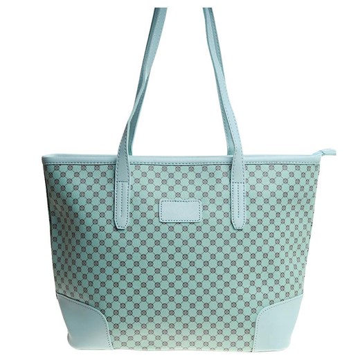 Duża miętowa torebka damska /H2 K30 TB620 G199/ ze sklepu Pantofelek24.pl w kategorii Torby Shopper bag - zdjęcie 179044732