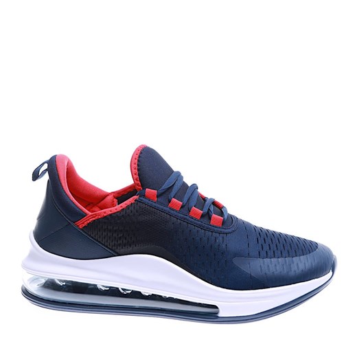 Granatowe wsuwane męskie buty sportowe /G5-1 15599 T732/ Pantofelek24 43 Pantofelek24.pl