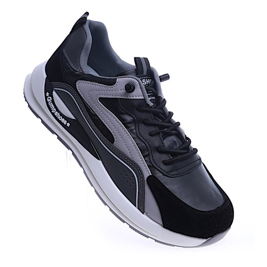 Wiązane męskie buty sportowe /G1-3 13959 T480/ ze sklepu Pantofelek24.pl w kategorii Trampki męskie - zdjęcie 179050051