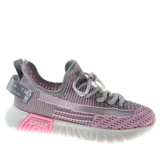Lekkie dziewczęce buty sportowe /F3-3 8525 S398/ ze sklepu Pantofelek24.pl w kategorii Buty sportowe dziecięce - zdjęcie 179050180