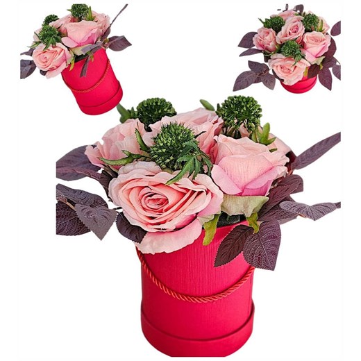 Flower box- śliczne róże na prezent /FL46A M218/ ze sklepu Pantofelek24.pl w kategorii Dekoracje - zdjęcie 179050224