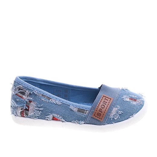 Uniwersalne tenisówki dziecięce L Blue /E5-2 14029 T037/ ze sklepu Pantofelek24.pl w kategorii Trampki dziecięce - zdjęcie 179053121
