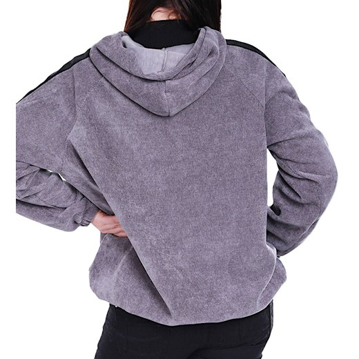 Rozpinana szara bluza damska /H UB826 S331/ ze sklepu Pantofelek24.pl w kategorii Bluzy damskie - zdjęcie 179054224