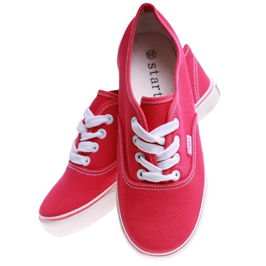 Fuksjowe dziecięce tenisówki /F5-2 16564 G8-61/ ze sklepu Pantofelek24.pl w kategorii Trampki dziecięce - zdjęcie 179054254