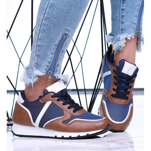 Wiązane damskie obuwie sportowe Camel /G4-2 15997 T289/ ze sklepu Pantofelek24.pl w kategorii Buty sportowe damskie - zdjęcie 179060682
