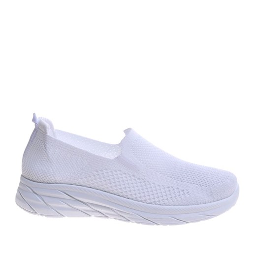 Wsuwane białe buty sportowe damskie /H2 17266 W101/ ze sklepu Pantofelek24.pl w kategorii Trampki damskie - zdjęcie 179061880