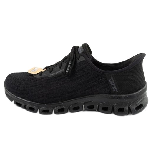 Buty Skechers Glide Step 104571/BBK czarne z membraną ze sklepu ButyModne.pl w kategorii Buty sportowe damskie - zdjęcie 179067443